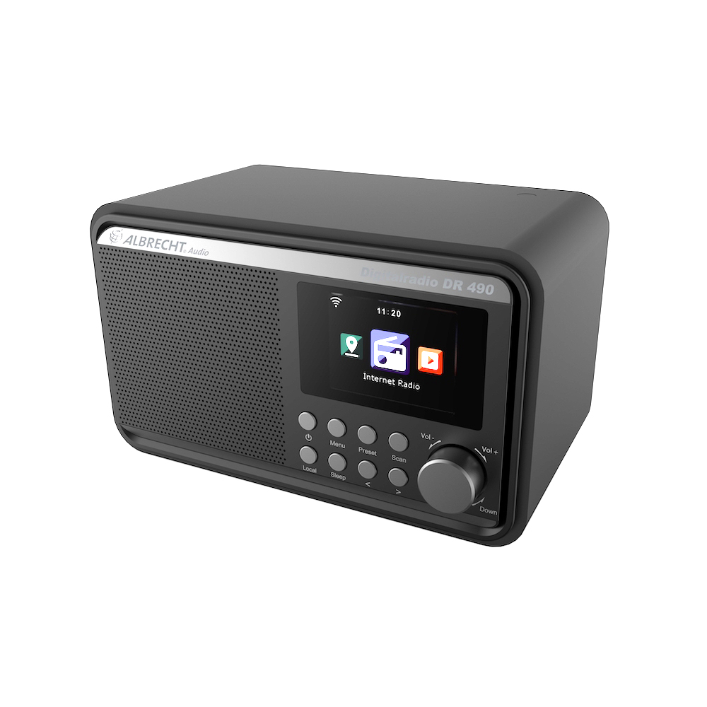 Albrecht DR 490 schwarz, Digitalradio