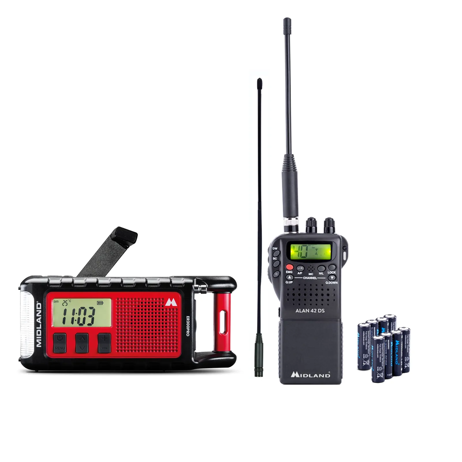 Outdoor-Set CB-Premium: CB-Funkgerät + Kurbelradio_4032661296146_ALBRECHT_#2