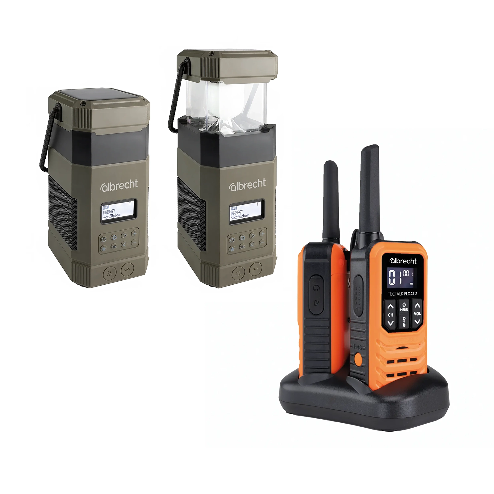 Outdoor-Set Splash Pro: DR114 + Tectalk Float 2_4032661296184_ALBRECHT_#1
