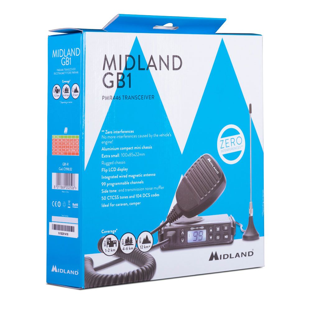 Midland GB1-R, Mobiles PMR446 Funkgerät_8011869202506_MIDLAND_#5