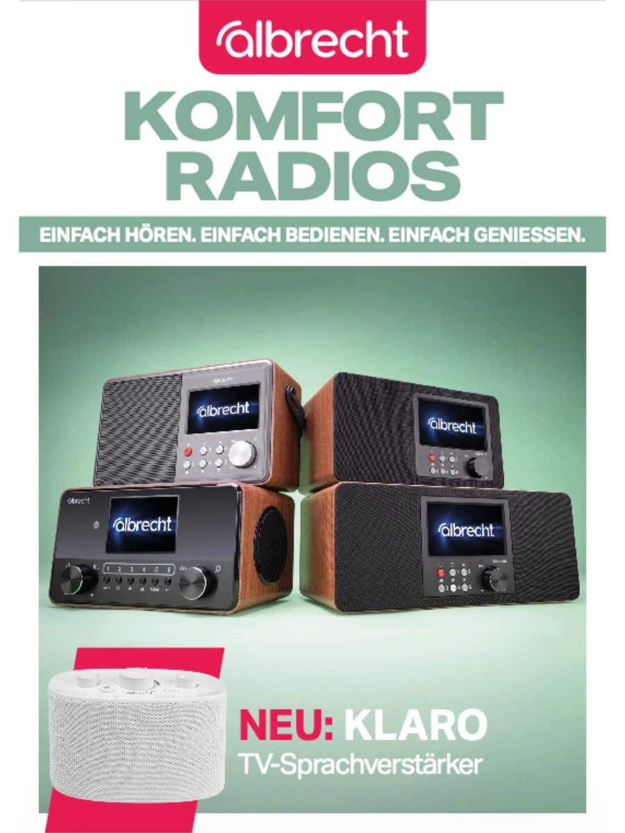 Cover Albrecht Komfortradios 2026