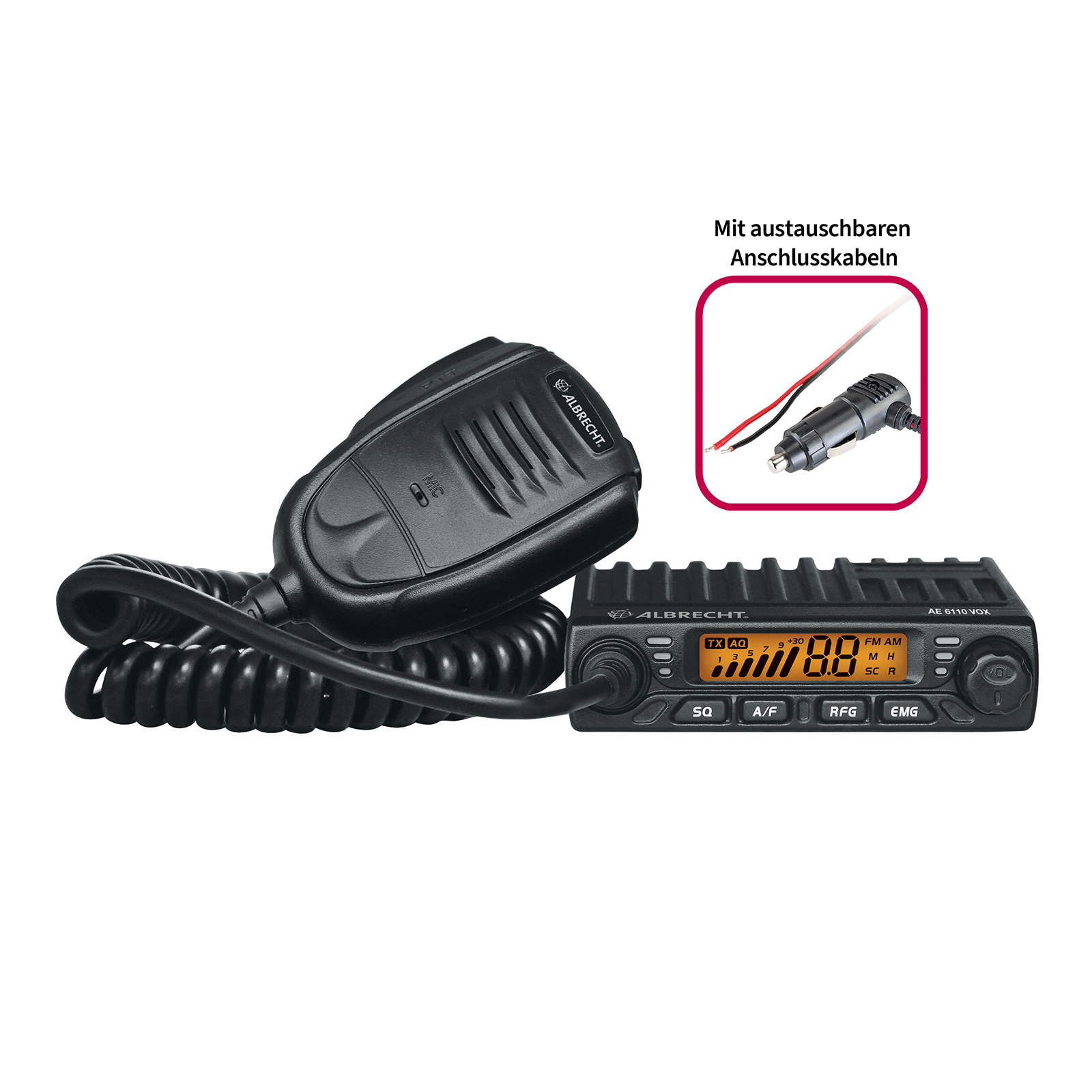 Albrecht AE 6110 VOX, Mini-CB Funk, Multi_4032661126139_ALBRECHT_#5