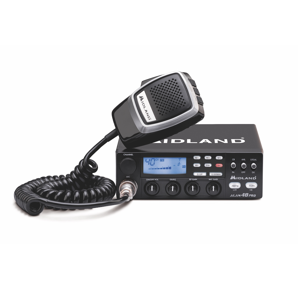 Midland Alan 48 Pro, CB Mobile, 12/24V