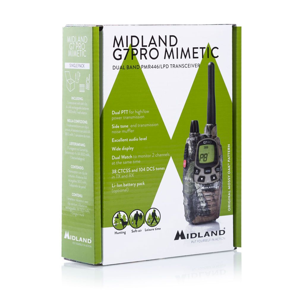 Midland G7 Pro-1 Tarnfarben, PMR+LPD, Stück_MIDLAND_#2