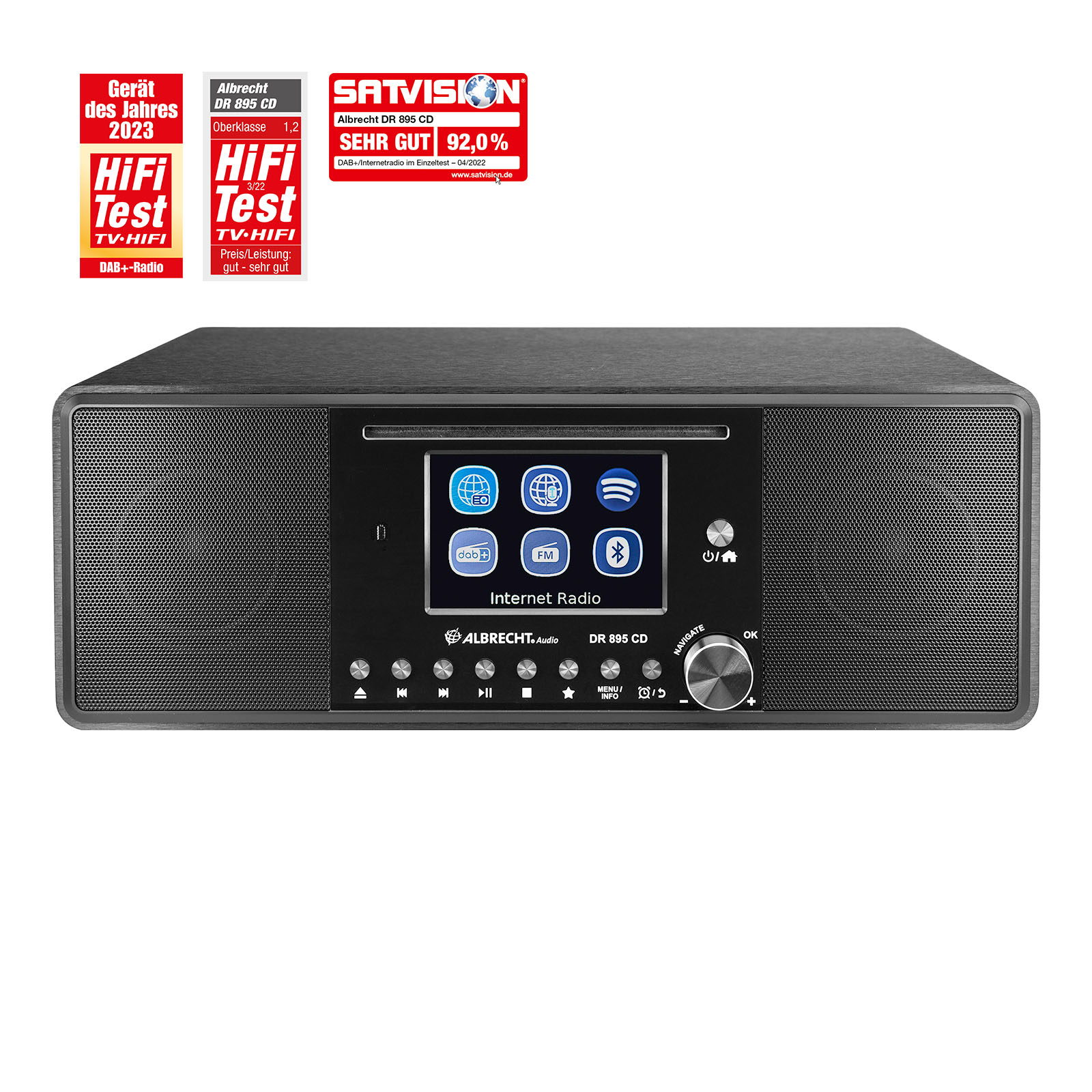 Buy Albrecht Albrecht DR 463+ Internet-, DAB+ und UKW-Radio Tuner