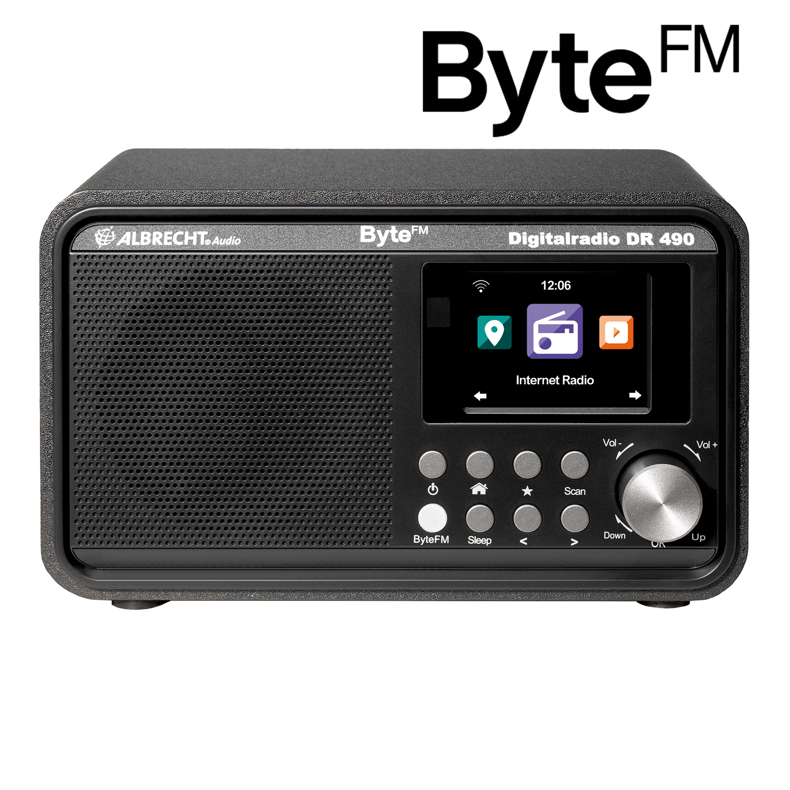 Albrecht DR 490 ByteFM, Digitalradio Internet/DAB+/UKW_4032661274922_ALBRECHT_#2