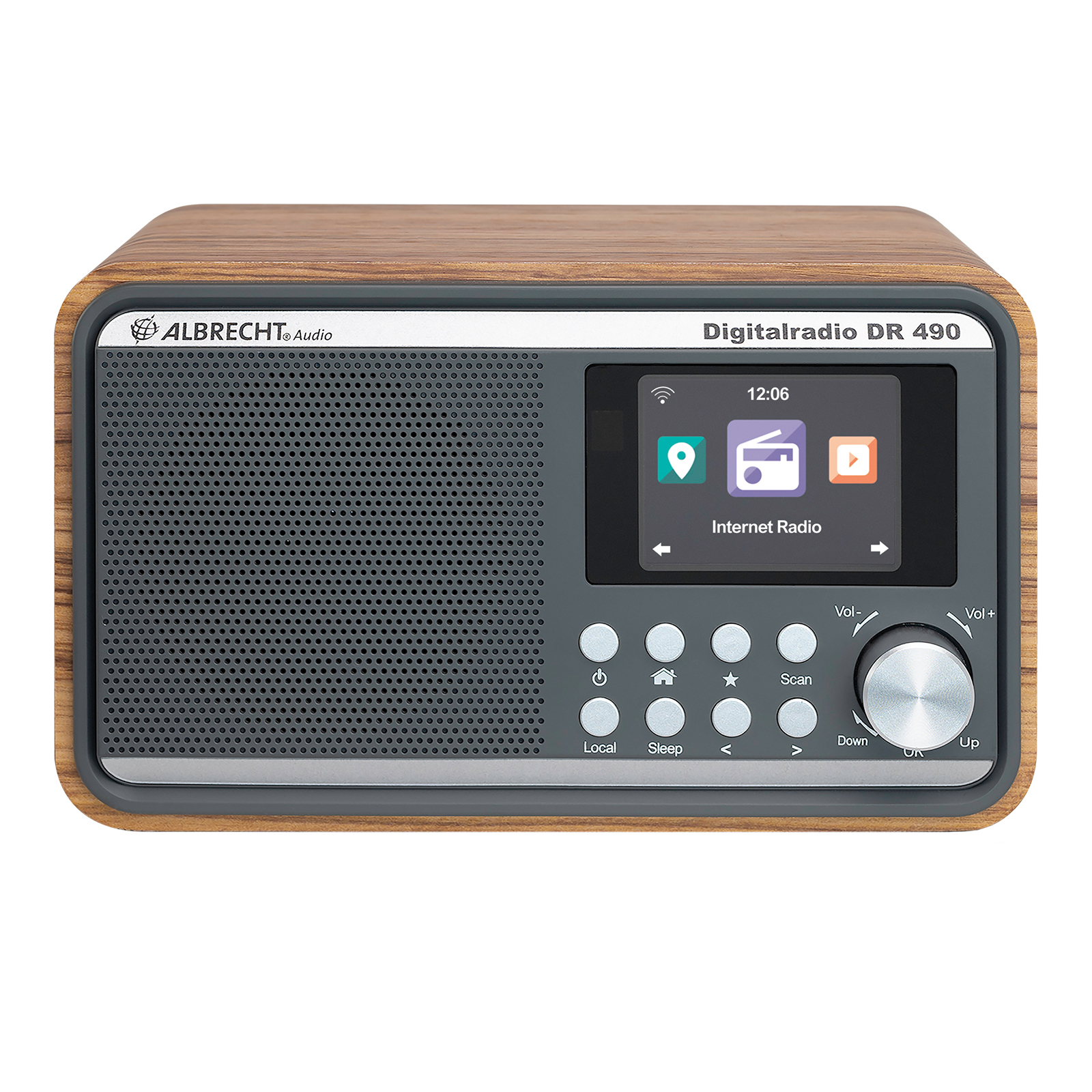 Albrecht DR 490 Walnuss-Holz, Digitalradio Internet/DAB+/UKW_4032661274939_ALBRECHT_#9