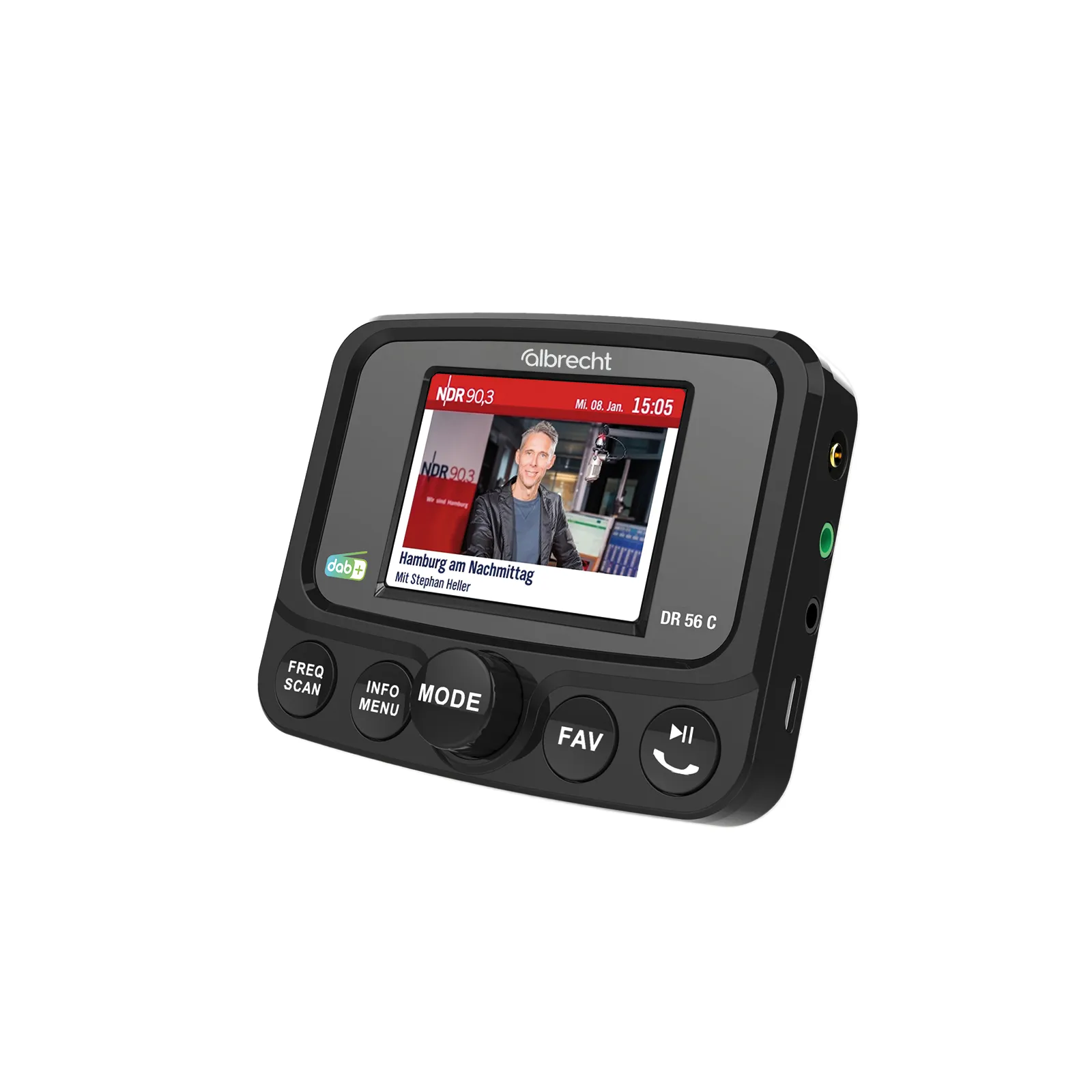 Albrecht DR 56 C DAB+ Autoradio Adapter mit Farbdisplay _4032661271563_ALBRECHT_#8