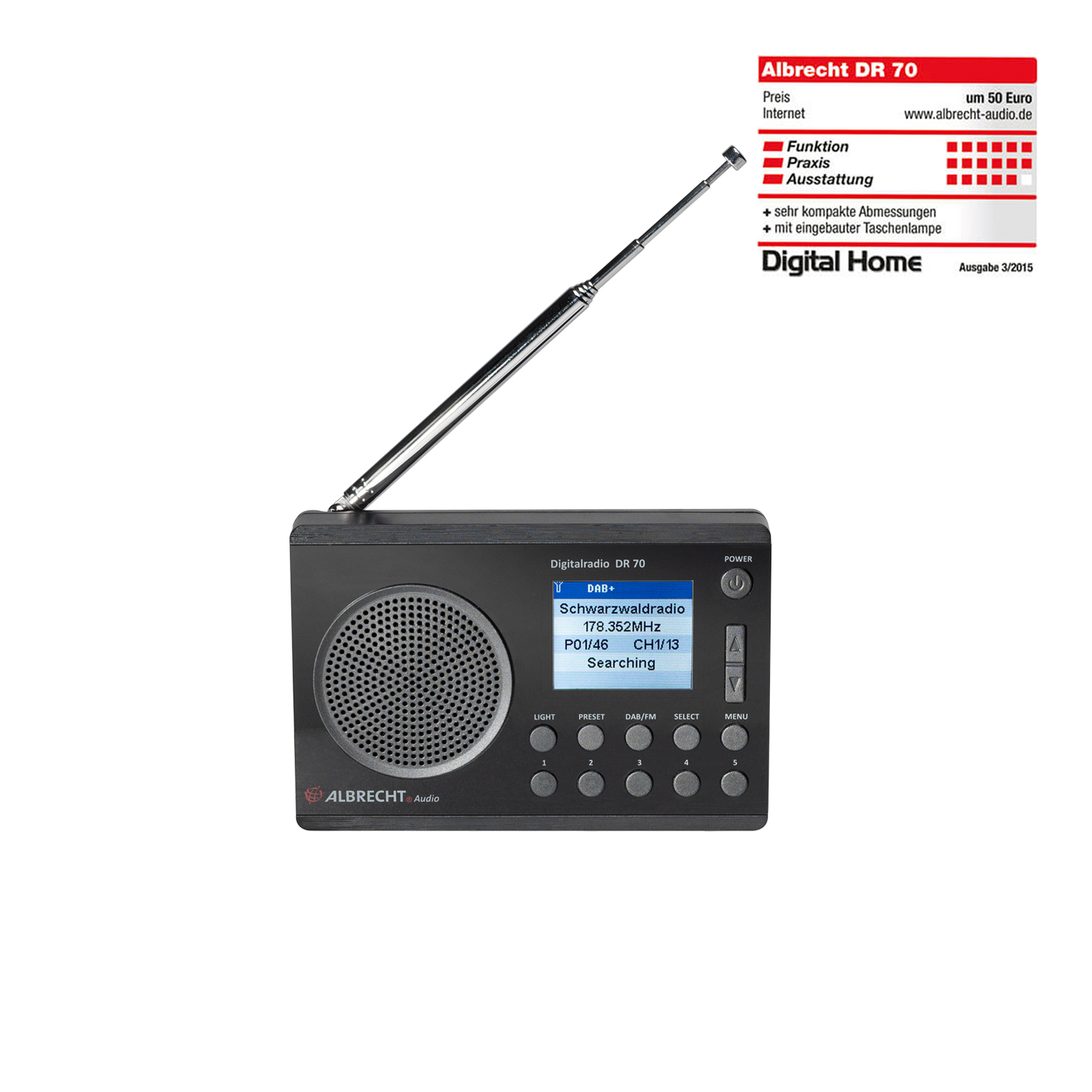 Albrecht DR 70 Digitalradio, DAB+/UKW_4032661273703_ALBRECHT_#12