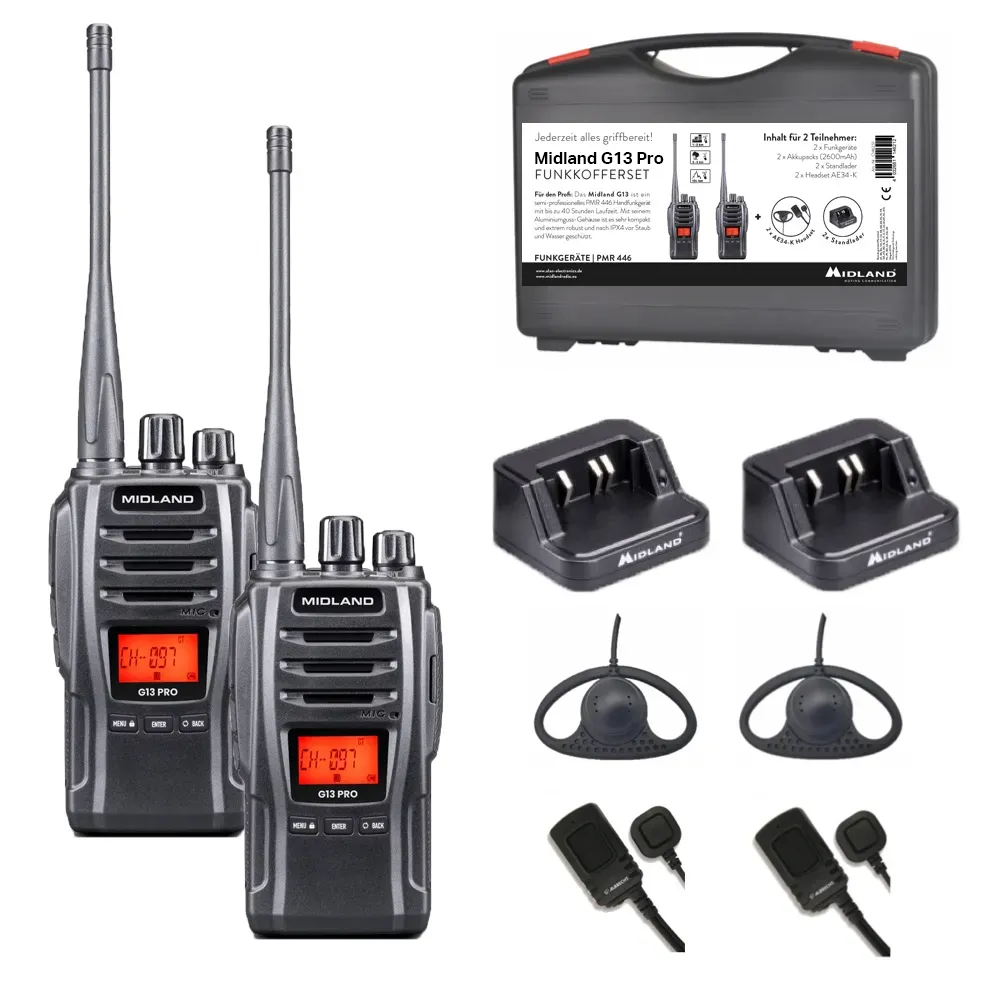 Midland 2er Koffer G13 Pro PMR446+LPD Funkgeräte_4032661166814_MIDLAND_#9
