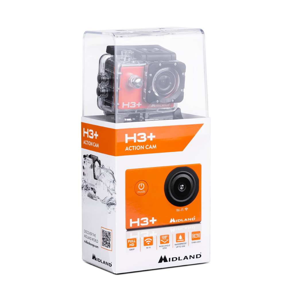 C'est vrai. MIDLAND H180 ACTION CAM FULL HD