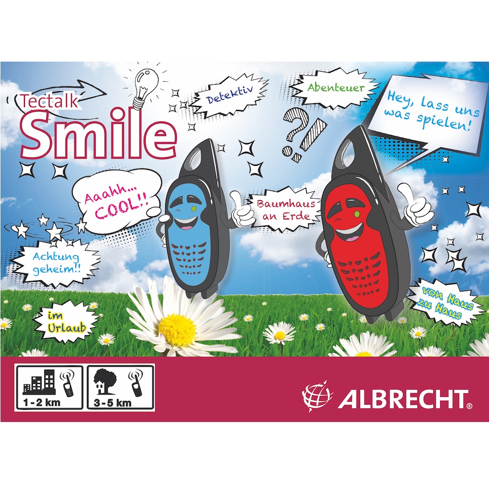 Albrecht Tectalk Smile - Kinder Walkie Talkie Funkgeräte_4032661296450_ALBRECHT_#4