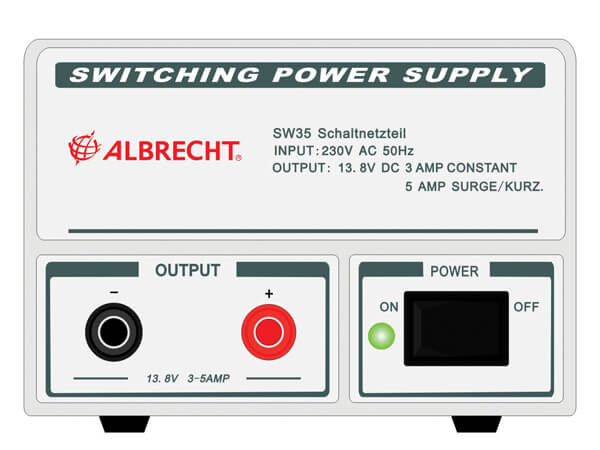 Schaltnetzteil SW 35, 3-5 A, 13,8 V_4032661475008_ALBRECHT